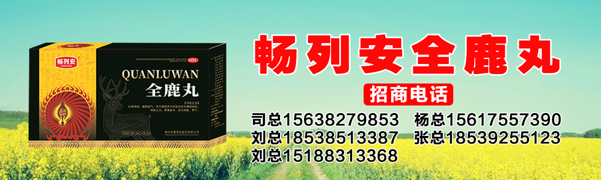 暢列安全鹿丸招商部