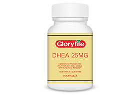 Glorylife DHEA 25mg高瑞莱DHEA活性备孕胶囊