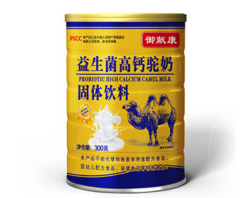 益生菌高钙驼奶 300g/罐