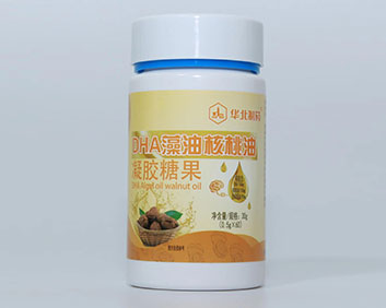 华北制药DHA藻油核桃油凝胶糖果30g