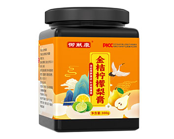 金桔柠檬梨膏