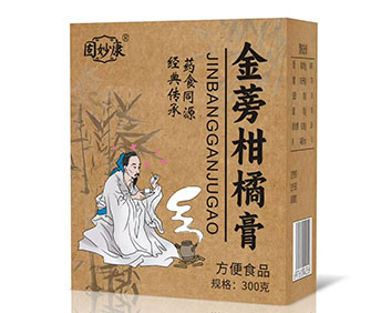金蒡柑橘膏
